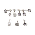 Silver Adjustable Charm Chain