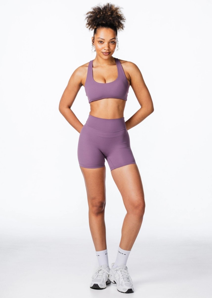 CoreActive 'Sienna' Crop - Dark Purple