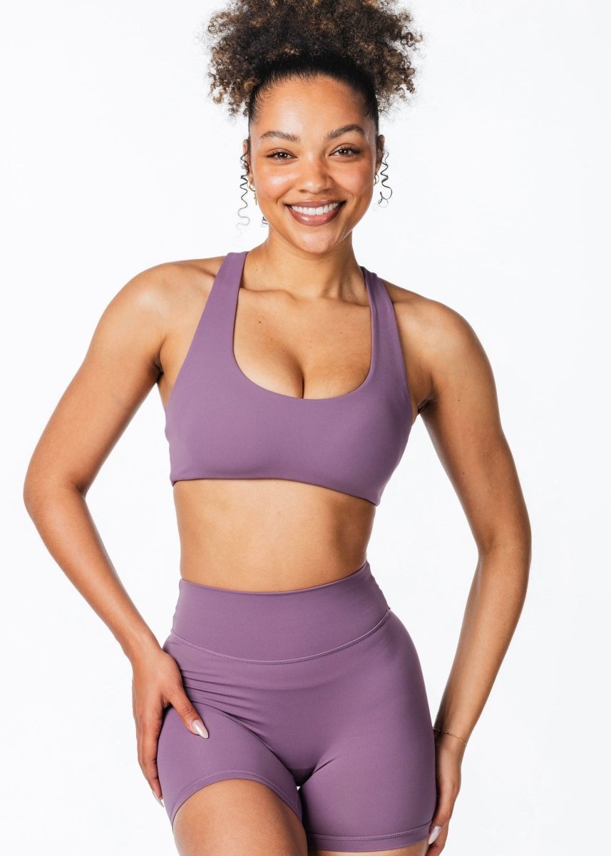 CoreActive 'Sienna' Crop - Dark Purple